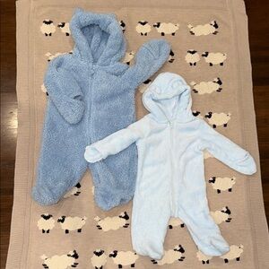 Cozy Blue Kids One Piece